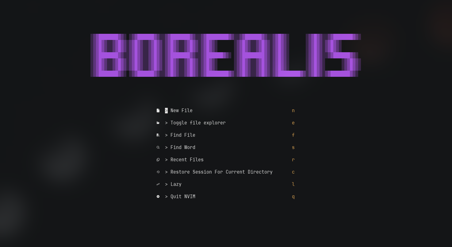 Screenshot of Borealis (My personal NeoVim config)